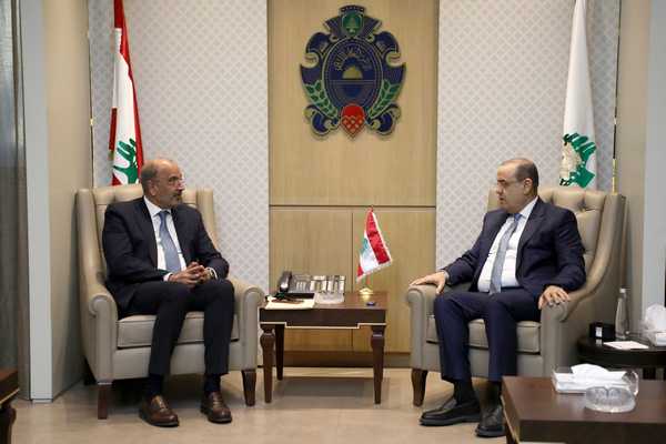 اللواء الياس البيسري يبحث مع نائب المنسقة الأممية الأوضاع العامة في لبنان اللواء الياس البيسري يبحث مع نائب المنسقة الأممية الأوضاع العامة في لبنان