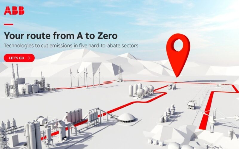 تقرير جديد من ABB وFraunhofer IPA بشأن الآليات التي تمكِّن الصناعات التي يصعب فيها خفض الانبعاثات من تحقيق صافي الانبعاثات الصفري