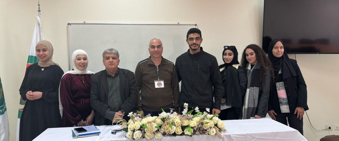 سامر زعيتر ضيف طلاب كلية الإعلام في جامعة الجنان – صيدا