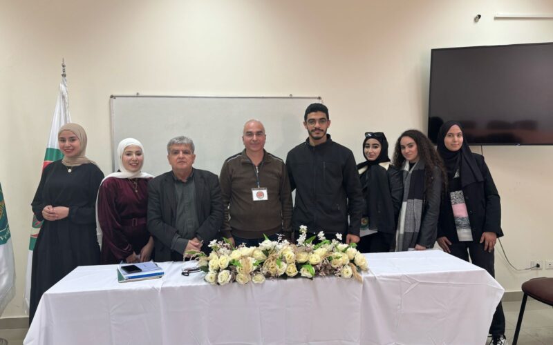 سامر زعيتر ضيف طلاب كلية الإعلام في جامعة الجنان – صيدا