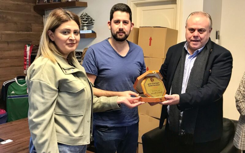 طلاب مدرسة الغاردن سيتي يزورون بلدية بقسطا