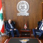 لقاءات وزير الدفاع الوطني اللبناني  في اليرزة