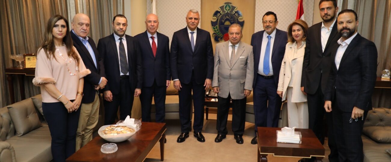 إستقبل المدير العام للأمن العام اللواء حسن شقير وفداً من نقابة الصحافة في لبنان