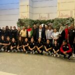 البقاعي وأعضاء الاتحاد الفلسطيني لكرة القدم الشتات ومنتخب السيدات يلتقون السفير دبور