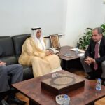 الصدي يستقبل مدير عام الصندوق العربي وسفيرة اليونان