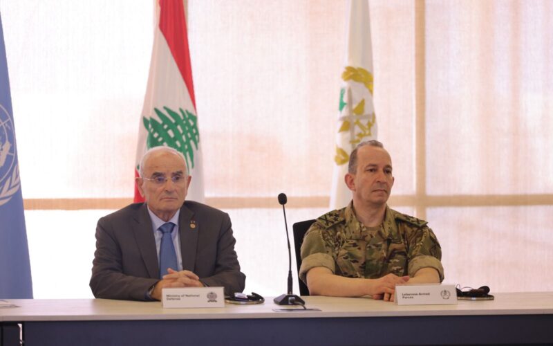 توقيع مذكرة تفاهم ثلاثية بين وزارة الدفاع الوطني، ومكتب المنسق الخاص للأمم المتحدة في لبنان، وبرنامج الأمم المتحدة الإنمائي حول تنسيق الدعم الدولي للجيش اللبناني