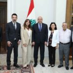 رئيس الجمهورية إستقبل وزير المالية الذي عرض عمل الوزارة  والقوانين ذات الصلة وملف التعيينات