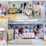 مبارك بن دهيكل وأحمد الزبيدي يكرمان الحجاج الأسبان