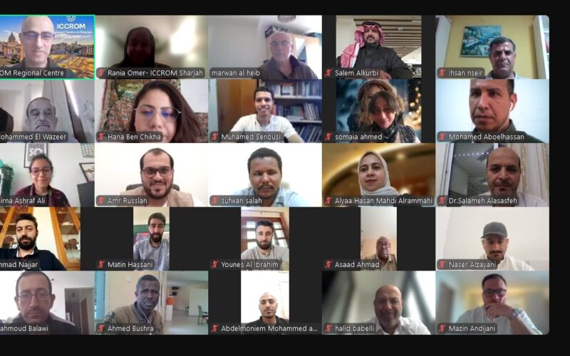 مركز إيكروم الإقليمي في الشارقة يطلق المرحلة الثانية من الدورة التدريبية حول الحفظ الإنشائي للمباني التراثية