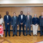 رئيس البنك الزراعي المصري يستقبل وفداً من جمهورية أنجولا للاستفادة من خبرات البنك في التمويل الزراعي
