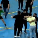 عراك واعتداء على حكم خلال مباراة رياضية في لبنان