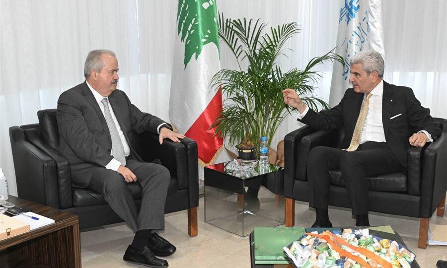 عيسى الخوري وجابر بحثا في آلية اطلاق عمل المجلس اللبناني للاعتماد