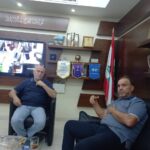 وفد الاتحاد الفلسطيني لكرة القدم فرع الشتات يعزي السيد جهاد الشحف بوفاة ابن شقيقته